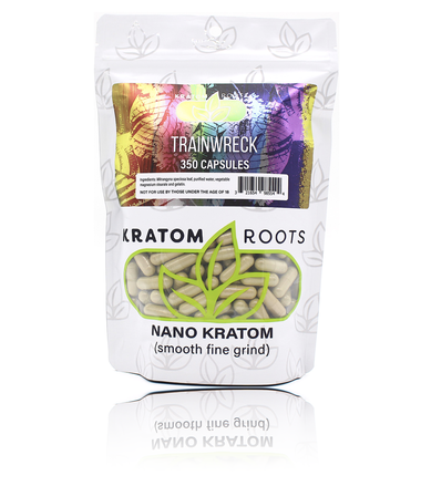 Kratom Roots - 350 Capsules High Quality NANO Kratom